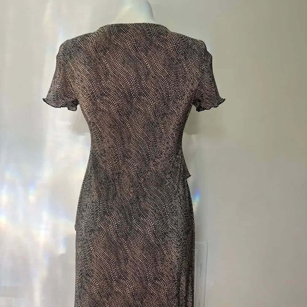 Connected Apparel Y2K 00s asymmetrical dress - Picture 6 of 8